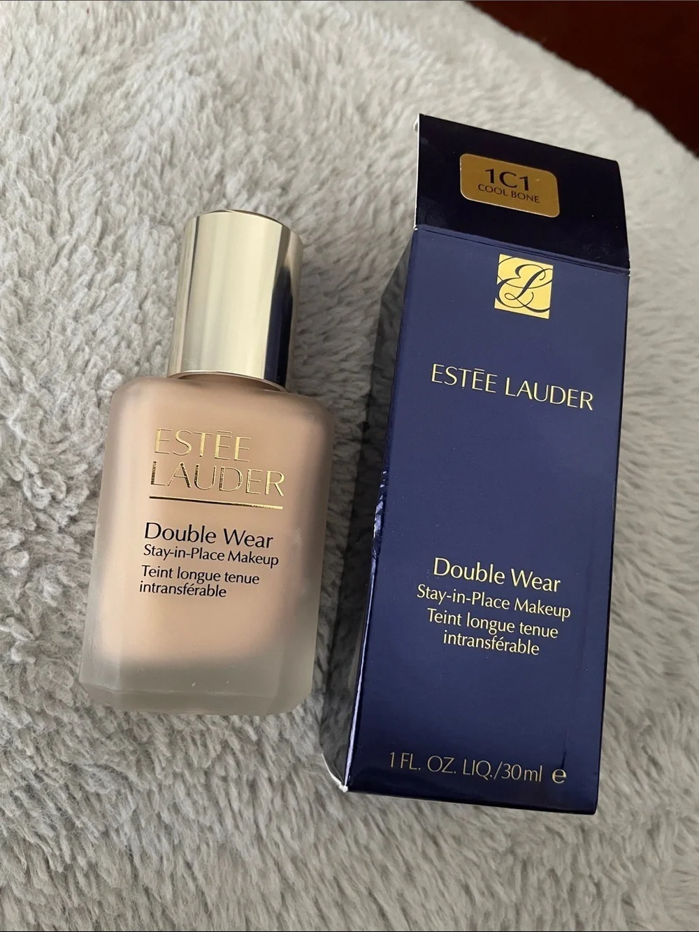 Estee Lauder Double Wear Foundation - Cool Bone (1C1) Beige Shade